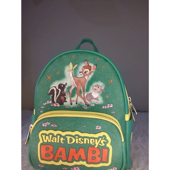 NWT Loungefly Disney Archives: Bambi Mini-Backpack - Picture 1 of 2